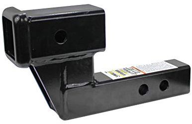 MAXXHAUL 50397 Elevador de Enganche de Remolque para receptores de 2 Pulgadas con elevación y caída de 4 Pulgadas