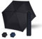 Doppler Regenschirm Zero Large in simply black I Ultra leichter Regenschirm I Handöffner Taschenschirm I Mini Schirm mit Schirmtasche I Regenschirm kompakt & leicht I Taschenregenschirm sturmfest