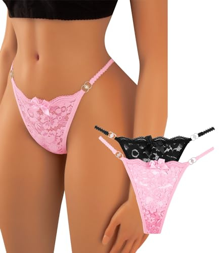 Banamic Women G-String Thongs Panties T Back Breathable Sexy Underwear