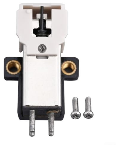 Oniissy Cartucho magnético, AT3600L Cartucho magnético Phono Stylus de repuesto Stylus con cepillo para lápiz capacitivo, para tocadiscos tocadiscos Equipo DJ