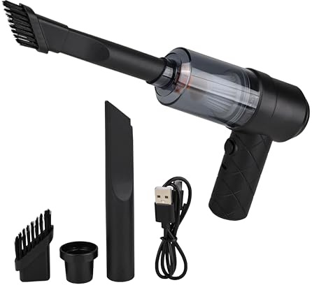 13 Mini Handheld Vacuum Cleaner - 120W, 12000pa Suction Power, Cordless, Rechargeable - Perfect for Dust, Pet Hair, Crumbs - Lightweight, Home, Office, Auto Detailing, Keyboard, Bricks, Ornaments