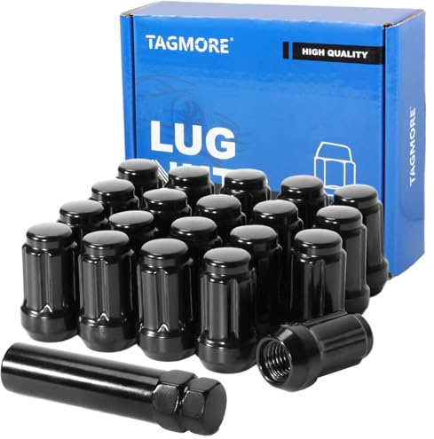 TAGMORE M12x1.25 6 Spline Lug Nuts Compatible with Nissan Subaru Infiniti