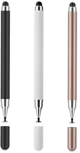 WeddHuis Lápiz Táctil 2 en 1 (3 unidades), Lápiz para Tablet de Alta Sensibilidad y Precisión, Stylus Pen Compatible