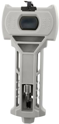 SiaBiced Kit de Instalación de de Puerta Juego con Cincel Herramienta para Hacer Ranuras Broca para Instalación de Cerraduras Escopleadora P, Gris