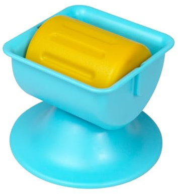 Generisch 2026 Feeding Bowl with Feeding Brake for Broth, Yogurt Lick Stone for Large, Medium, Small Dog Breeds - Dietary Supplement/Refeeding (Blue, One Size)