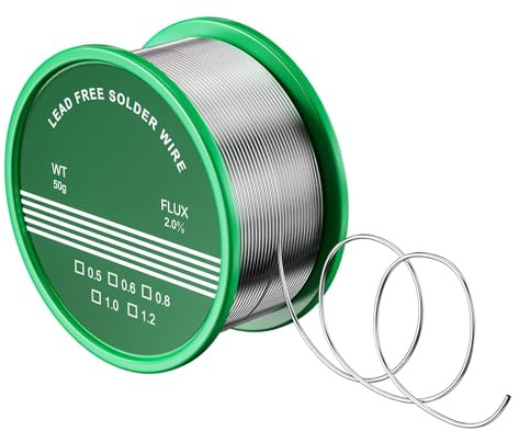Aevorine lödtenn (50 g/1 mm) för lödning av elektrolödning och gör-det-själv-arbete (Sn99,3 Cu0,7)
