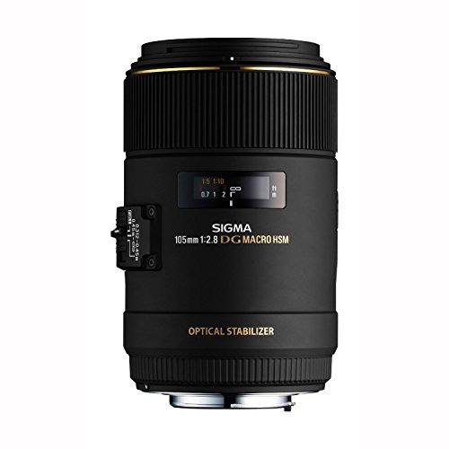 Sigma 105 mm F2,8 EX Makro DG OS HSM-Objektiv (62 mm Filtergewinde) für Sony A-Mount