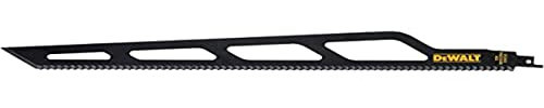 Dewalt HCS Spezial-Säbelsägenblatt DT2452 (400mm Gesamtlänge, wellengeschliffen, für Faserdämmstoffe, Styropor, Karton, Teppich, Leder und Gummi) 1 Stück