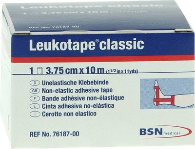 LEUKOTAPE Classic 3,75 cmx10 m rot 1 St
