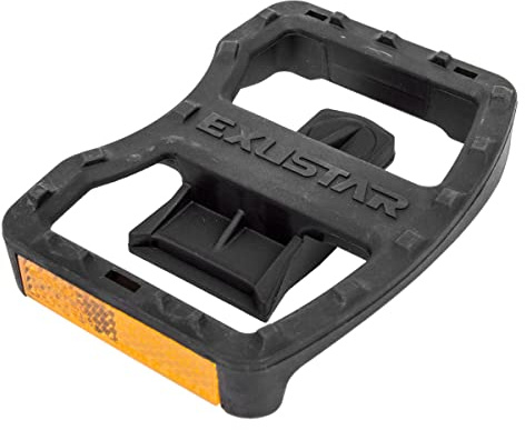PEDAL CLIPLESS ADAPTER EXUSTAR E-RR3 LOOK KEO PLATFORM w/REFLECTOR