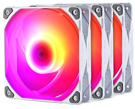 Phanteks PH-140SK PWM DRGB 3er Pack weiß | Gehäuselüfter