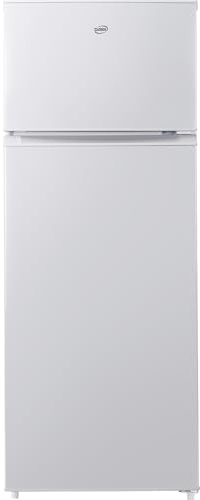 Generico Daya, DSDP210WE, Frigorifero doppia porta, 210 litri, total inox, defrost, porte reversibili, silenzioso 40 dB BIANCO