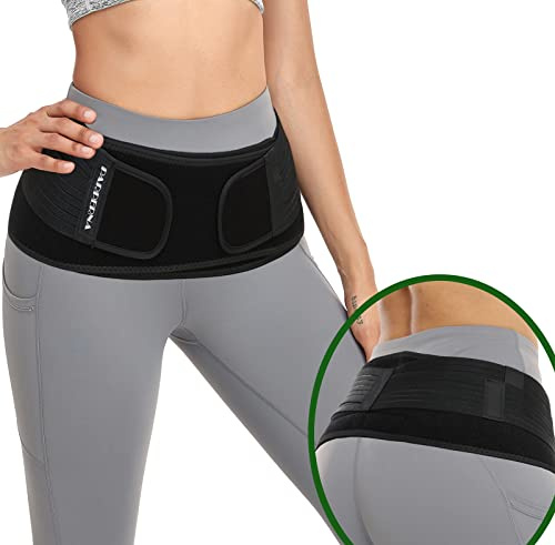 PARPERNA Sacroiliac SI Hip Belt for Women Men SI Joint Hip Belt - Lower Back Support Brace - Pelvic Support - Adjustable Sciatica Pelvis Lumbar Pain Relief Trochanter Brace,REGULAR (Size 30-45)