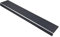 Treppenkantenprofil Thin Line 100 mm, Antirutschbeschichtung R13 (10 cm x 100 cm, schwarz)