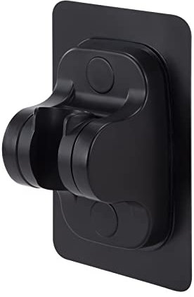 Supporto per Doccia AdesivoStaffa di Soffione Montaggio a Parete Angolo Regolabile Impermeabile per Adulti per Famiglie/Hotel/Bambini