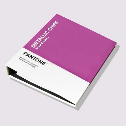 PANTONE | METALLIC CHIPS BOOK | 655 Metallic Colors for Print and Packaging | GB1507C