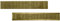 Ultimate Vertical T&G 6x1ft (W: 6ft x H: 1ft) Capped Decorative Garden Fence Panel Fully Framed Strong Treated Interlocking Tongue & Groove Smooth Boards Width 1828mm x Height: 300mm