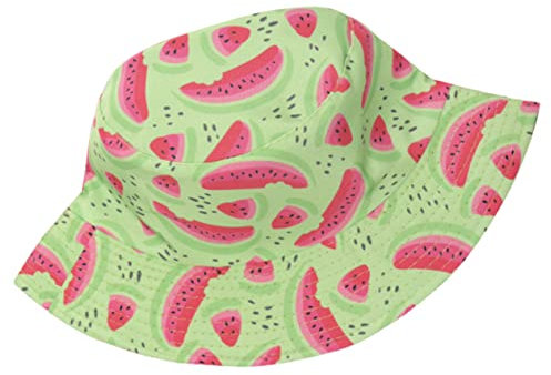 FRCOLOR Fischerhut Mit Wassermelonen-Print Outdoor-Bucket-Hut Für Damen Leicht Und Atmungsaktiv Für Strandpartys Und Camping