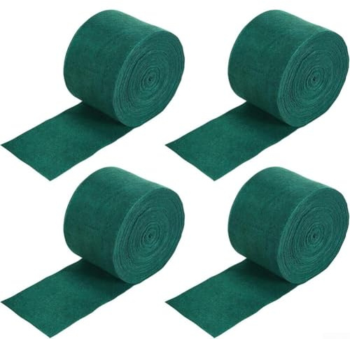 3Layer Tree Protector Wraps 50 Foot Roll for Cold Weather Protection with Moisturizing and Warming Fabric for Trees (4Pcs)