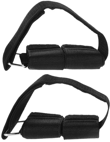 DIYEAH Cinghie per Caviglie Manubri Regolabili, Set da 1 Paio Resistente, Trainer Tibiale per Sollevamento Pesi a Casa e Palestra, Accessori Fitness per Estensioni Gambe e Allenamenti