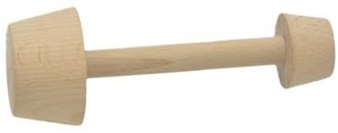 MAGICLULU Teig Eierkuchenschieber Teigstampfer Backform manipulieren Kuchenform werkzeug Gebäckstampfer aus Holz Tamper für Tortengebäck runden Putter Beschichtung Umformmaschine Pusher