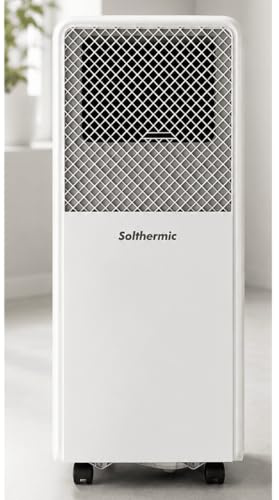 SOLTHERMIC PORPC26B ACONDICIONADO PORTATIL / 2200 FRIGORIAS / 9000 BTU/PARA GRANDES SUPERFICIES/GAS ECO-FRIENDLY R290 / ANTIHONGOS/PANEL LED/BAJO CONSUMO/ALTA GAMA