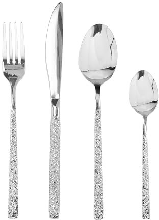 Tognana Ares, servizo 24 posate, acciaio inox, grigio