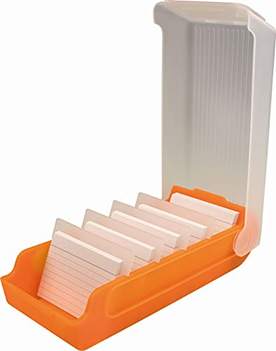 KARTEI BEEBOX A8 ORANGE- LERN- UND VISITENKARTEN-