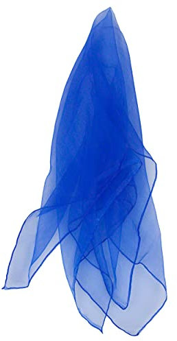 Jongliertuch Stofftuch Jonglage Tuch zum Jonglieren Tanztuch Chiffron 140x140 cm