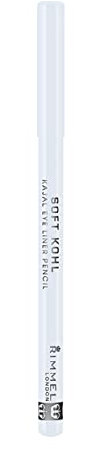 Rimmel London Soft Khol Eyeliner, Pure White, 1.2 g