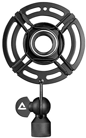 Thronmax P2 Amortisseur Anti Vibration Pour Bras Micro Streaming - Support Suspension Shocker Antichoc pour Microphone Gaming sur Perche - Réduit les Bruits de Vibration