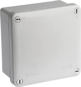 EUR'OHM Boite de dérivation étanche industrie avec couvercle standard - IP55-960° - SUM'OHM 105x105x55mm - Câble gaine et connectique