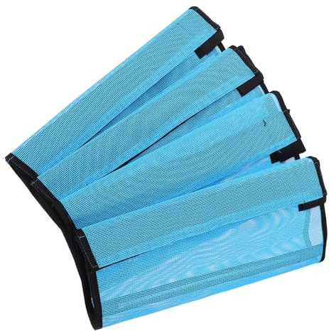 VINTORKY 4stücke Fliegenstiefel Für Pferde Atmungsaktive Netzgamaschen Schutznetzabdeckung Für Pferdebeine Mesh-Stiefel Praktische Tiernetzgamaschen Tragbare Pferdebein-netzgamaschen