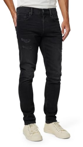 8719965012981 3301 smala jeans, Flerfärgad (Worn in Ripped Grey Sacramento 51001-b479-h468), 31W / 32L