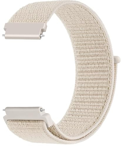 Issinlky 18MM 19MM 20MM 22MM Nylon Sport Loop Klockarmband, Ersättningsband med Quick Release för kvinnor och män