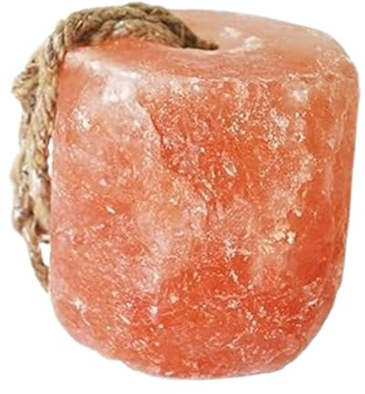 ZK Himalayan Salt Lick for Horses, Livestock– (3-4 lbs) Pack of 1 Natural Mineral Salt Block for Goats, Cattle & Deer with Hanging Rope, Weather-Resistant and Great for Dear Hunting.