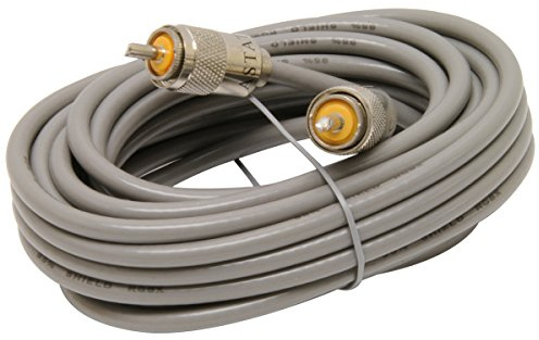 Astatic 302-10267 Gray 18 Foot Mini 8 Coaxial Cable