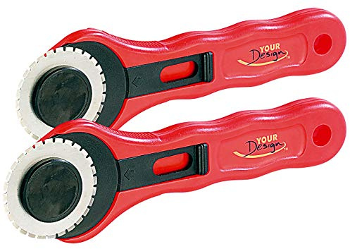 2 cutters rotatifs pour pré-découper le papier [Your Design]