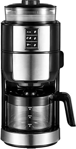 Macchina da caffè Macchina da caffè Appena macinata Completamente Automatica, Macchina da caffè Americana a Goccia, Polvere di Chicchi a Doppio Uso, Serbatoio dell'Acqua da 0,83 li