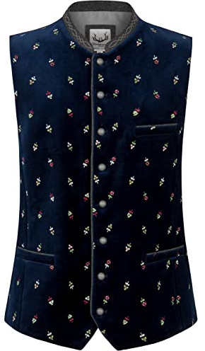 Stockerpoint Gilet da uomo Vittorio, Indaco, 66