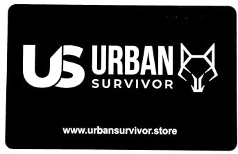 Urban Survivor Tarjeta bloqueadora RFID, tarjeta bloqueadora NFC, tarjeta de bloqueo, última tecnología jammer tecnología, protección contra el robo de datos, protección de 360 grados, 13,56 MHz,