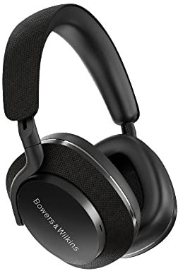 Bowers & Wilkins Px7 S2 Over-Ear Headphones - Advanced Noise Cancellation, Technical Fabrics, 30-Hour Battery Life, 15-Min Quick Charging, Black (Renewed)