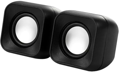 2 PCS Laptop Desktop Computer Mini Audio Wired Speaker Multimedia Subwoofer,E-As shown