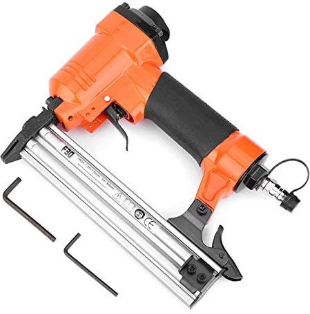 Pneumatic Nail Gun F30 Industrial Grade Air Brad Nailer Pneumatic Straight Nail Gun Stapler for Carpentry, DIY Project, Woodworking