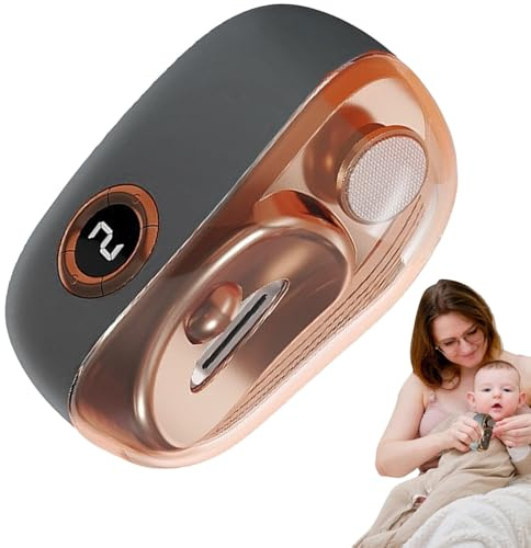 Coupe-Ongles Automatique | Manucure des Ongles d'Orteil Rechargeable par USB - Avec LED, 3 Vitesses et Récupération de Coupures pour Soins des Personnes Âgées, Bébés, Voyage et Maison