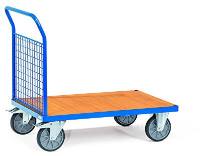 Fetra Transportgeräte mttgg1511 F 502 Wagen Transport mit Mesh, mit 1 Panel Design, 1000 mm x 600 mm Plattform, 1120 mm Länge x 609 mm Breite x 990 mm Höhe