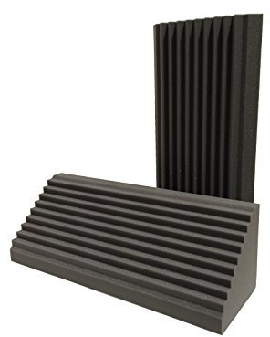 Advanced Acoustics Wedge Bass Trap Absorber 3ft Acoustic Studio Foam - Pack Of 2
