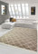 Merinos Orientteppich Kelim Design mit Ornamenten in Beige Größe 120x170 cm