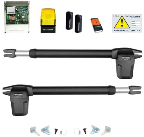 BHR 300 AUTOMAZIONE CANCELLO 2 DUE ANTE BATTENTI AUTOMATICO BRACCI 230V 220V