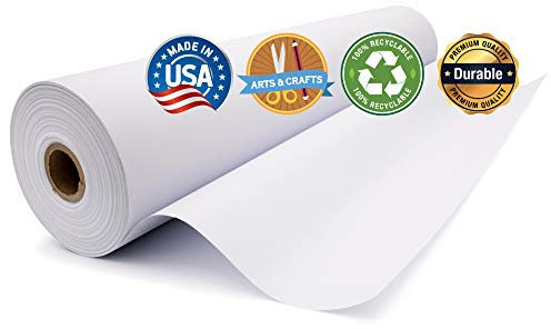 Paper Pros Papierrolle, säurefrei, 61 x 45,7 m, für Kunst, Handwerk, Zeichnen und Malen